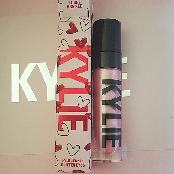 NWT Kylie Cosmetics Glitter Eyes in Roses are Red - Picture 5 of 6